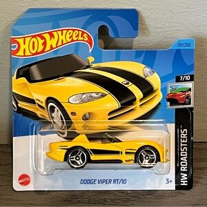 Hot Wheels - Dodge Viper RT/10 (HW Roadsters) - SHORT CARD